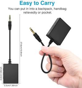 img 2 attached to 🎶 Enhance Your Car Audio Experience with USB to Aux Audio Adapter: ANDTOBO 3.5mm Male to USB Female Adapter