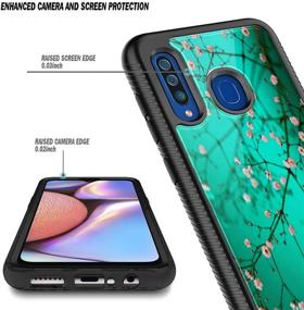 img 1 attached to E-Began Case For Samsung Galaxy A20S (A207) With [Built-In Screen Protector]