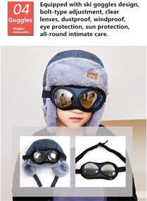 img 1 attached to 🔍 Explorers' Essential: Childrens Aviator Goggles – Ideal Boys' Accessories for Adventure!