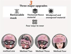 img 3 attached to 🔍 Explorers' Essential: Childrens Aviator Goggles – Ideal Boys' Accessories for Adventure!