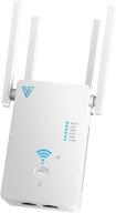 📶 verratek db-1200 wifi extender: expand wifi range up to 1200 sq ft, 1200mbps dual band ac, wireless internet signal booster & repeater logo