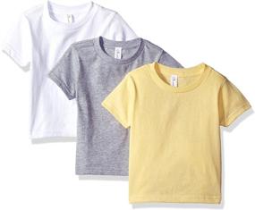 img 1 attached to Clementine Apparel Short Sleeve T Shirt Three Pack Girls' Clothing and Tops, Tees & Blouses