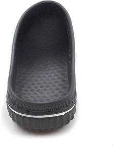 img 1 attached to Amoji Slippers Sandals Outdoor Breathable Men's Shoes for Mules & Clogs