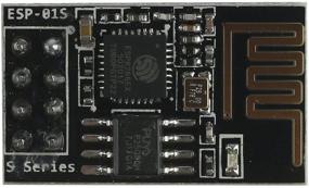 img 1 attached to Модуль Makerfocus ESP8266 ESP-01S Wi-Fi последовательный передатчик (4 шт.) с 1 МБ флеш-памяти для Arduino - улучшенная связь и хранение