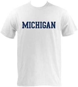 img 3 attached to Men's Michigan Wolverines Basic Block 👕 T-Shirt in T-Shirts & Tanks - Enhancing SEO