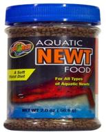 zoo med 2-ounce aquatic newt food logo