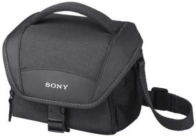 img 3 attached to 📷 Black Soft Compact Carrying Case for Sony Cyber-Shot Cameras - Optimized for SEO