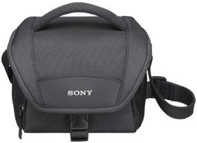 img 2 attached to 📷 Black Soft Compact Carrying Case for Sony Cyber-Shot Cameras - Optimized for SEO