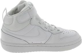 img 2 attached to Nike Court Borough Little Cd7783 100 Girls' Shoes for Athletic