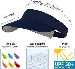 img 2 attached to 🧢 Adjustable Sweatband for Boys' Cycling and Fishing, with Thick Padding