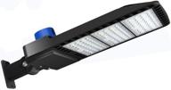 💡 300w led parking lot lights - 36000lm, natural white 5000k, ip65 waterproof outdoor lighting, dusk to dawn photocell, arm mount - enhance seo logo