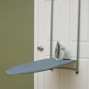img 1 attached to 🚪 Household Essentials Blue 2011 Over-The-Door Cover and Pad Replacement - Silicone Coated, 42" x 15" - Design 1