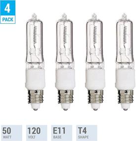 img 4 attached to 💡 Enhance Your Space with Pack Q50CL MC Candelabra Clear Bulbs: High-quality Illumination for a Brilliant Ambiance