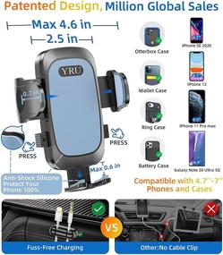 img 2 attached to 📱 Military-Grade Super Suction: Phone Mount for Car Dashboard | Hands-Free Cell Phone Holder for iPhone 13 Pro Max, Galaxy S21, & All Smartphones