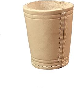 img 3 attached to Premium KSUC Natural Leather Professional Dice Cup: The Ultimate Gaming Essential!