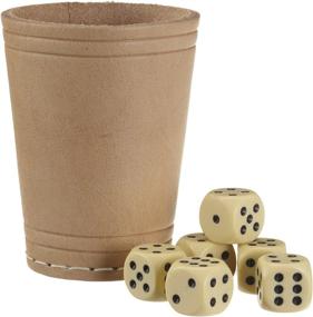 img 2 attached to Premium KSUC Natural Leather Professional Dice Cup: The Ultimate Gaming Essential!