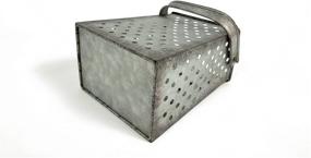 img 1 attached to Everydecor Rustic Galvanized Grater Decoration