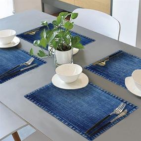 img 2 attached to 🌟 Stunning GANKE Placemats: Art-Inspired Kitchen Protection at Its Best