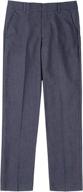 👖 izod oxford front dress pants for boys' english clothing logo