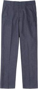 img 4 attached to 👖 IZOD Oxford Front Dress Pants for Boys' English Clothing