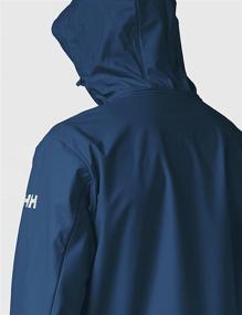 img 2 attached to 🧥 Helly-Hansen Moss Hooded Raincoat Jacket for Men: Waterproof & Windproof Protection