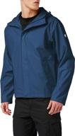 🧥 helly-hansen moss hooded raincoat jacket for men: waterproof & windproof protection logo