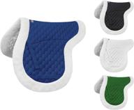 🐎 fleece-padded contour all purpose english saddle pad by derby originals: enhancing comfort and performance логотип