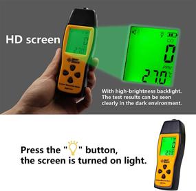 img 3 attached to 🔬 Ubrand Handheld Carbon Monoxide Meter with LCD Display - High Precision CO Gas Analyzer, Portable Leak Detector for Home Safety, 0-1000 ppm Range