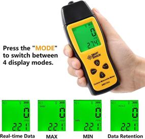 img 2 attached to 🔬 Ubrand Handheld Carbon Monoxide Meter with LCD Display - High Precision CO Gas Analyzer, Portable Leak Detector for Home Safety, 0-1000 ppm Range