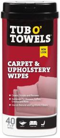 img 4 attached to 🧽 Tub O' Towels Carpet & Upholstery Cleaning Wipes - Powerful Stain Remover Wipes, Pack of 40