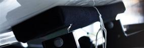 img 3 attached to 🚤 Black Carpeted Boat Trailer Bunk - 2" x 4" - Two Feet Length