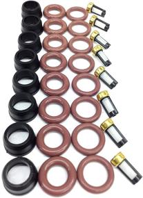 img 1 attached to 🔧 UREMCO 5-8 Fuel Injector Seal Kit - Enhance Engine Performance, 1 Pack