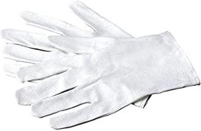 img 1 attached to 🧤 Large Soft Hands Cotton Gloves by Carex Health Brands