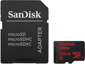 img 1 attached to SanDisk Ultra 128GB MicroSDXC Adapter