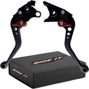 img 3 attached to 🖤 Black Short Brake and Clutch Levers for Hayabusa 2008-2020, GSXR1300 2008-2020