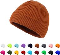 classic winter beanie hats - unisex knit caps for warmth logo