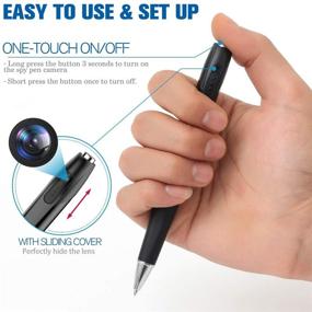 img 3 attached to 1080p HD Spy Cam Pen with 2.5 Hours Battery Life and 32GB Memory - Hidden Camera for Business Conference and Security Surveillance