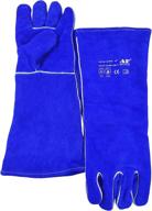 allyprotect inches retardant gloves welding logo