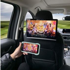 img 3 attached to DDAUTO 12.5-inch Android 9.0 Car Headrest Video Player WiFi TV Monitor Touch Screen, Supports Netflix YouTube, Sync Screens Phone Mirroring, Bluetooth FM - DD125S