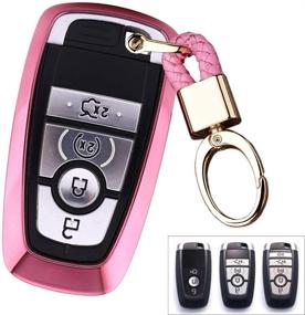 img 4 attached to Royalfox Buttons Keyless Keychain Explorer