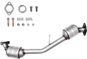 img 4 attached to 🚗 1999-2006 Stainless Direct Fit Catalytic Converter