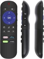 📱 lc-rcrus-18 remote control: perfect match for sharp roku tvs lc-32lb591u, lc-55lbu591u, lc-50lbu591u, lc-43lbu591u, lc-65lbu591u, lc-32lbu591u and more! logo