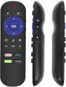 img 3 attached to 📱 LC-RCRUS-18 Remote Control: Perfect Match for Sharp Roku TVs LC-32LB591U, LC-55LBU591U, LC-50LBU591U, LC-43LBU591U, LC-65LBU591U, LC-32LBU591U and more!