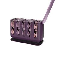 🔥 remington h9100s pro hair setter with thermaluxe advanced thermal technology electric hot rollers, 11 ¼ inches, purple, 1 count logo
