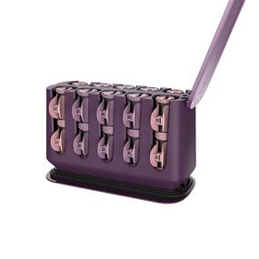img 4 attached to 🔥 Remington H9100S Pro Hair Setter with Thermaluxe Advanced Thermal Technology Electric Hot Rollers, 11 ¼ Inches, Purple, 1 Count