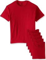 👕 hanes ecosmart t shirt: classic white, large size for men's clothing logo