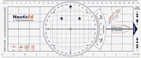 img 2 attached to NauticEd Breton Plotter Protractor