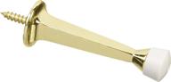 stanley hardware s819-002700 sp7071 solid doorstop, bright brass - pack of 2 логотип