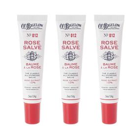 img 2 attached to C.O. Bigelow Rose Salve Lip 🌹 Balm Tube Trio – All Purpose, 3 Pack