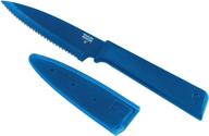 🔹 kuhn rikon colori+ serrated bulk paring knife in blue - high performance and vibrant design logo